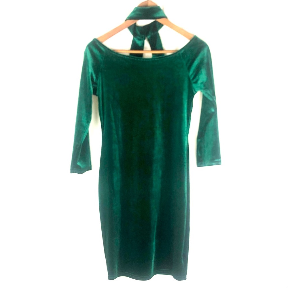 🛍 3/$30 Another Story green velvet dress